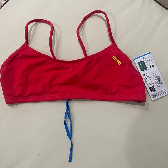 NWT Arena Bandeau Play Bikini Top SIZE L - Picture 1 of 4